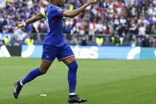 Un but et un assist pour Mbappé KEYSTONE/EPA/CHRISTOPHER NEUNDORF